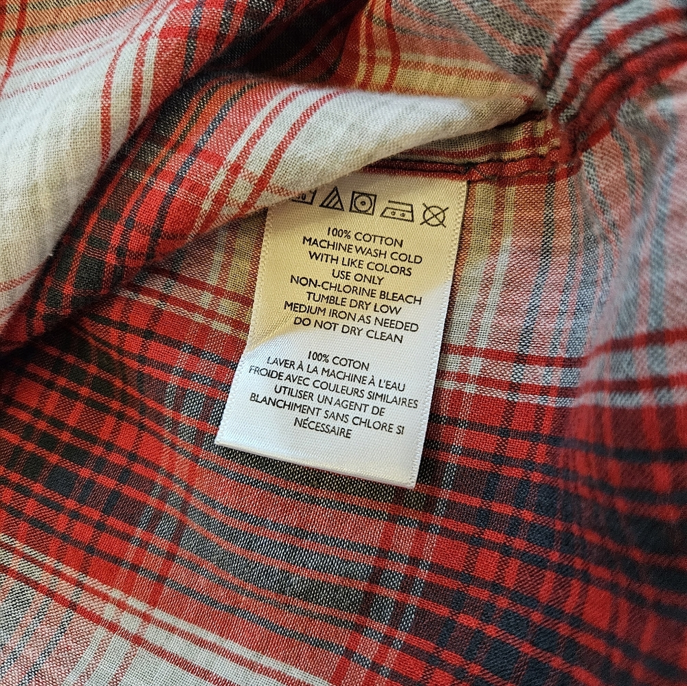 Salt Valley Western Pearl Snap Sz S - Picture 6 of 7